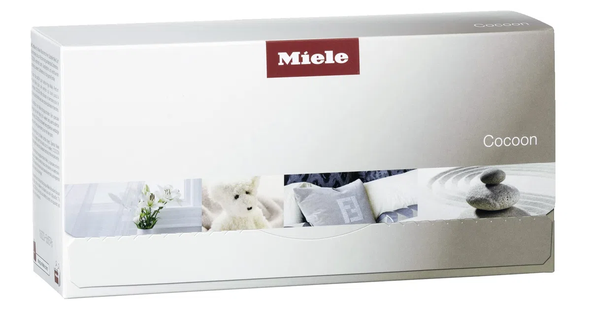 Miele Accessori originali – Profumo per asciugatrice Cocoon FA C 452 L/3 pezzi – per 150 asciugatrici/profumo di benessere dopo puro lavaggio fresco (12023720)