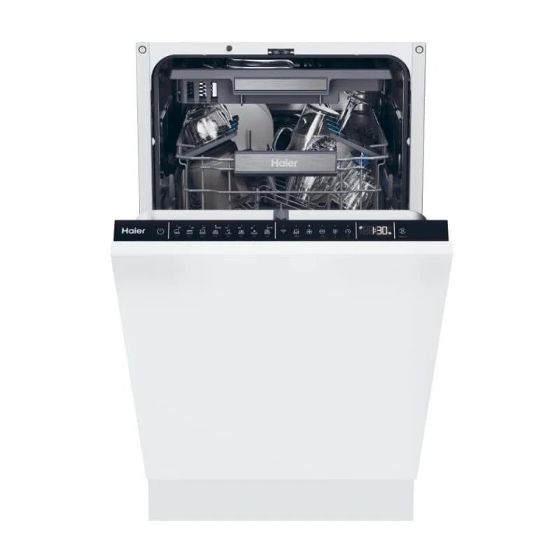 Candy Rapidò CI0C7SB0FA Lavastoviglie Integrabile 45 cm 10 Servizi Digitale Wifi 8 Programmi Motore BLDC Tasto Prefisso 1-23H Indicatore Sale Ciclo 47 dB Bianco