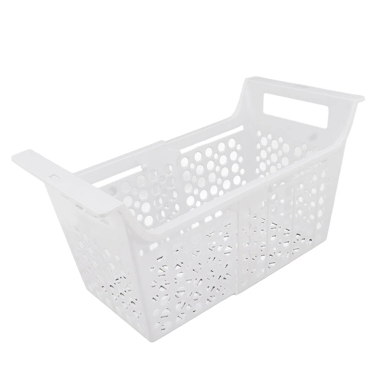 Cestello per Congelatore a Pozzetto Contenitore Organizer per Congelatore Espandibile per Carichi Pesanti con Maniglia Accessori per Congelatore a Pozzetto per Cucina (Grande)