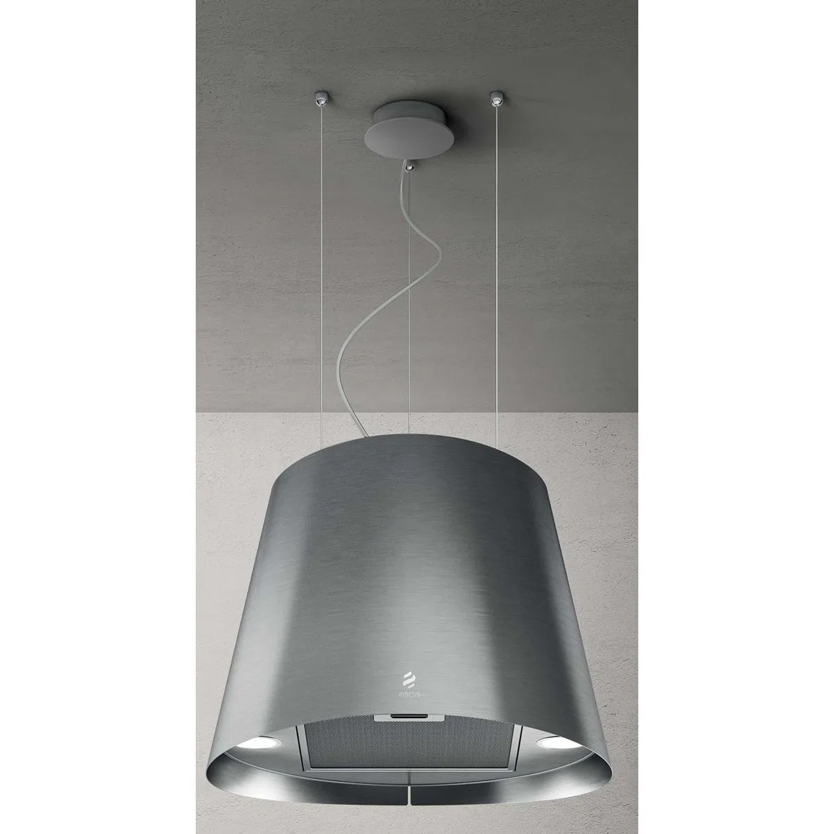 ELICA JUNO IX/F/50 CAPPA ISOLA FILTRANTE 50CM PULSANTI SOFT LIGHT INOX PRF0089651D