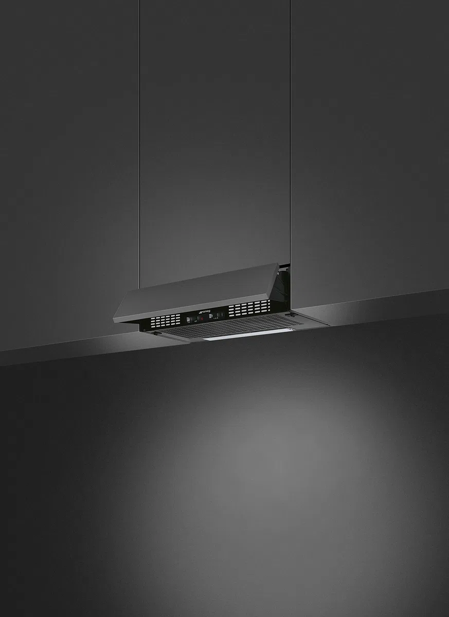 Smeg KSEIR62NE2 cappa aspirante 225 m³/h Integrato Black D