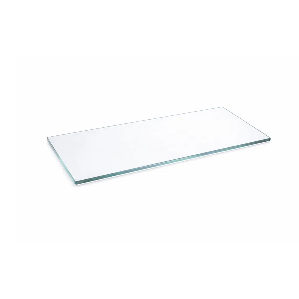 Ripiano Frigorifero Universale in Vetro Trasparente su Misura Personalizzabile 4mm | Ripiano Vetro Frigo Extra Resistente Made in Italy | Ricambio Universale Clicca Personalizza Ora