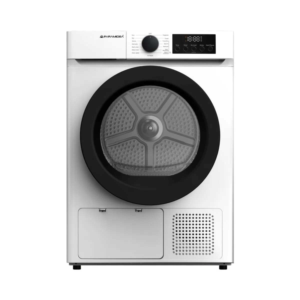 PYRAMIDEA Asciugatrice Capacità 8 kg Classe Energetica E Colore Bianco DRM008W