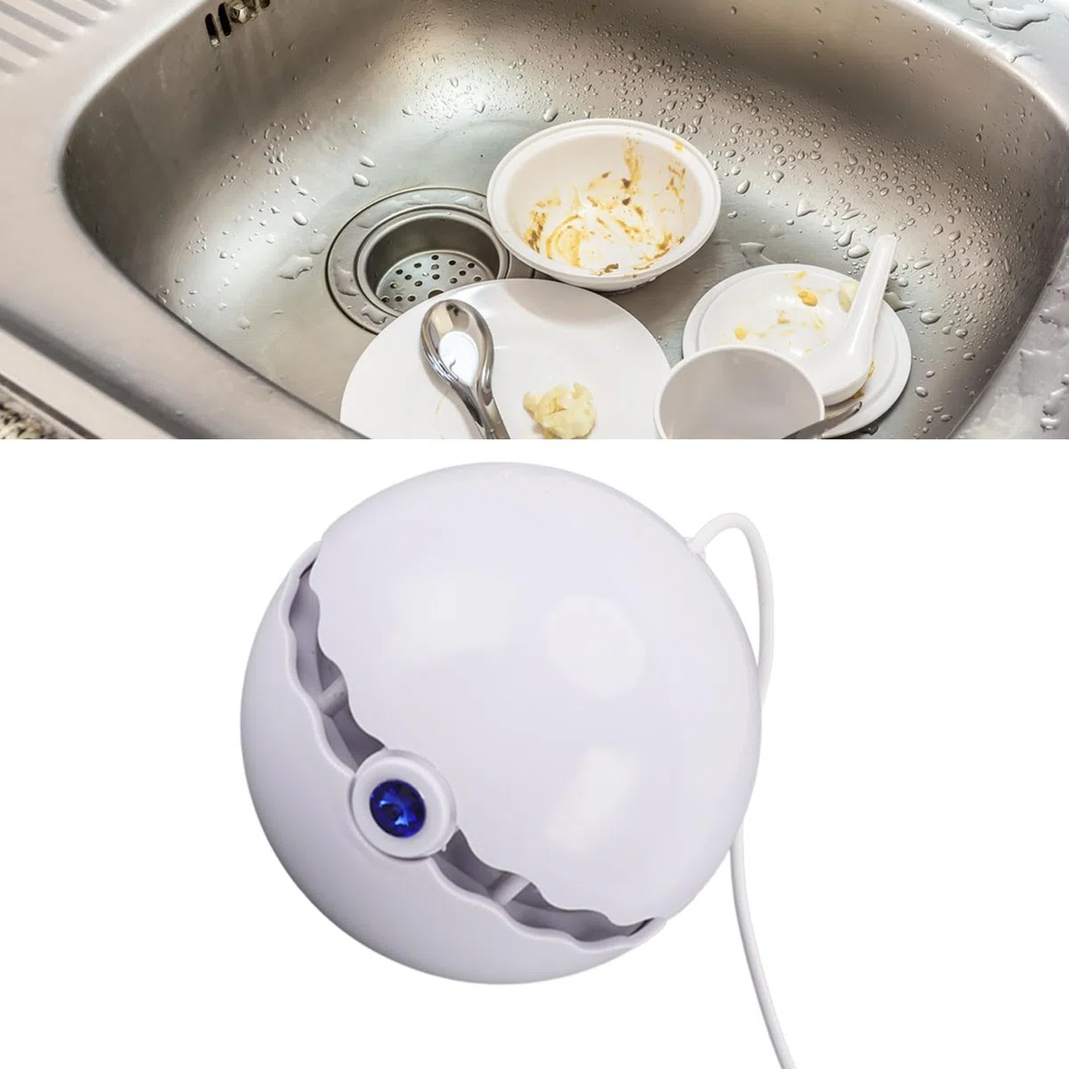 Mini lavastoviglie alimentata Tramite USB, ad Alta efficienza, per scuotere la lavastoviglie, per la casa e la Colore: Blu