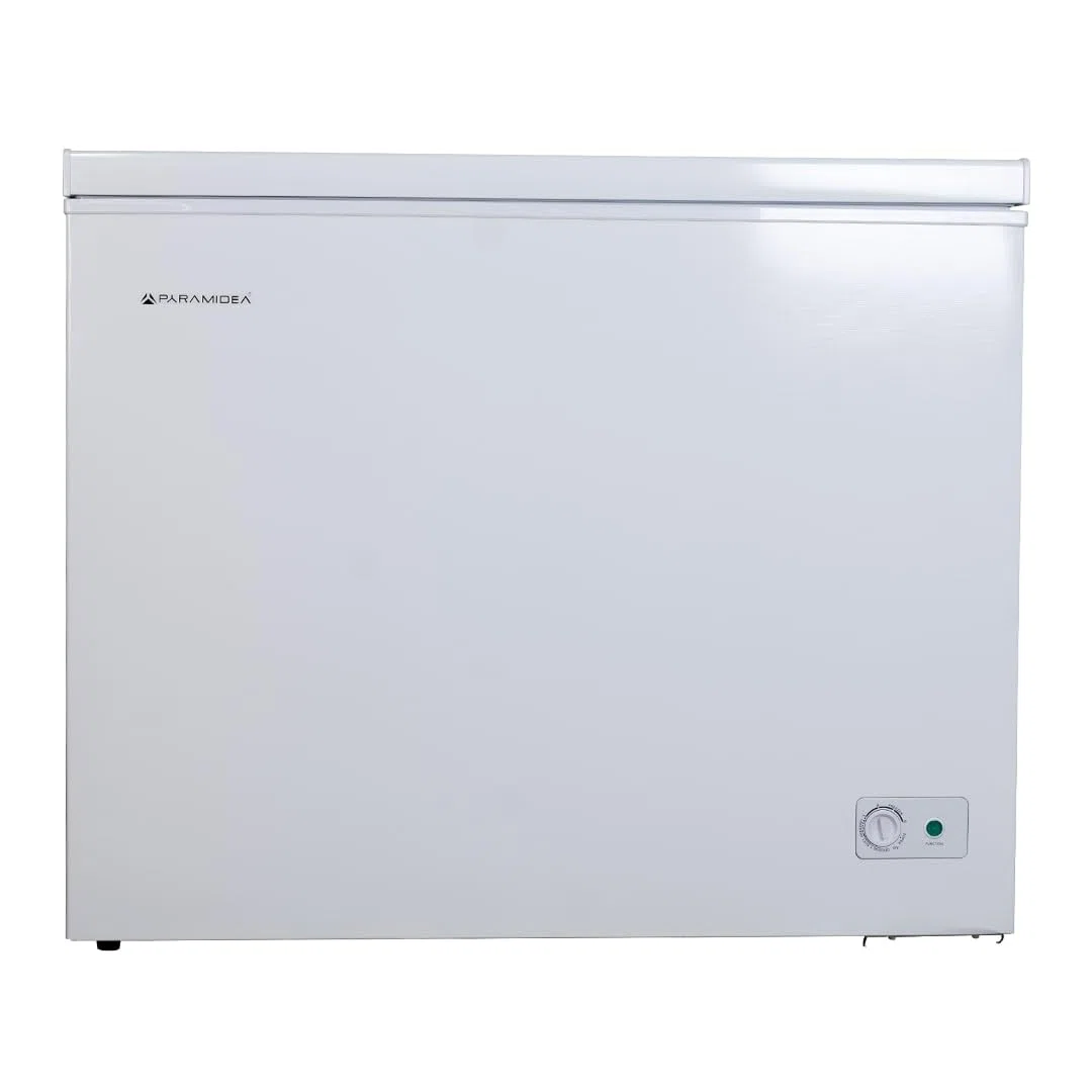 PYRAMIDEA Congelatore a Pozzetto CNG304 Convertibile Bianco 250 Litri | Classe Energetica E, Cestello Interno, Convertibile a Frigorifero