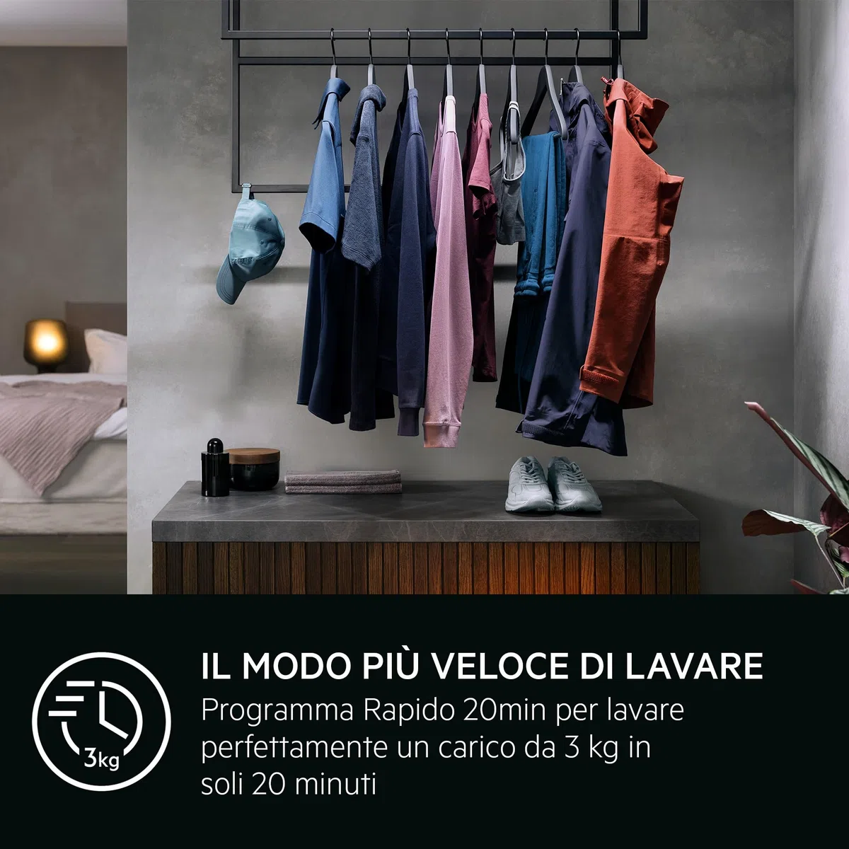 AEG Lavatrice Carica Frontale Serie 7000 ProSteam, 11 kg, LR7FD114B, Vapore Refresh, Tecnologia PreciseWash, Cesto Care Drum, Classe Energetica A, Motore Inverter, 1351 giri/min, 636x847x597 mm
