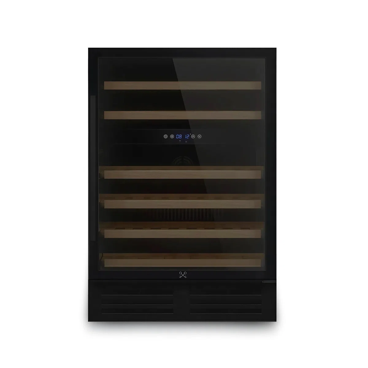 LES PETITS CHAMPS Cantinetta Vino Dual Zone CAVCEDB46 Nero 46 Bottiglie