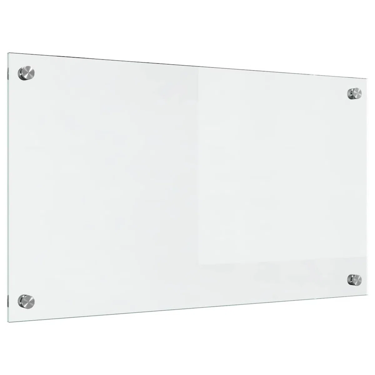 Gecheer Schienale da Cucina in Vetro temperato, Resistente al Calore e Durevole, 70 x 40 cm, Trasparente, per cucine Moderne