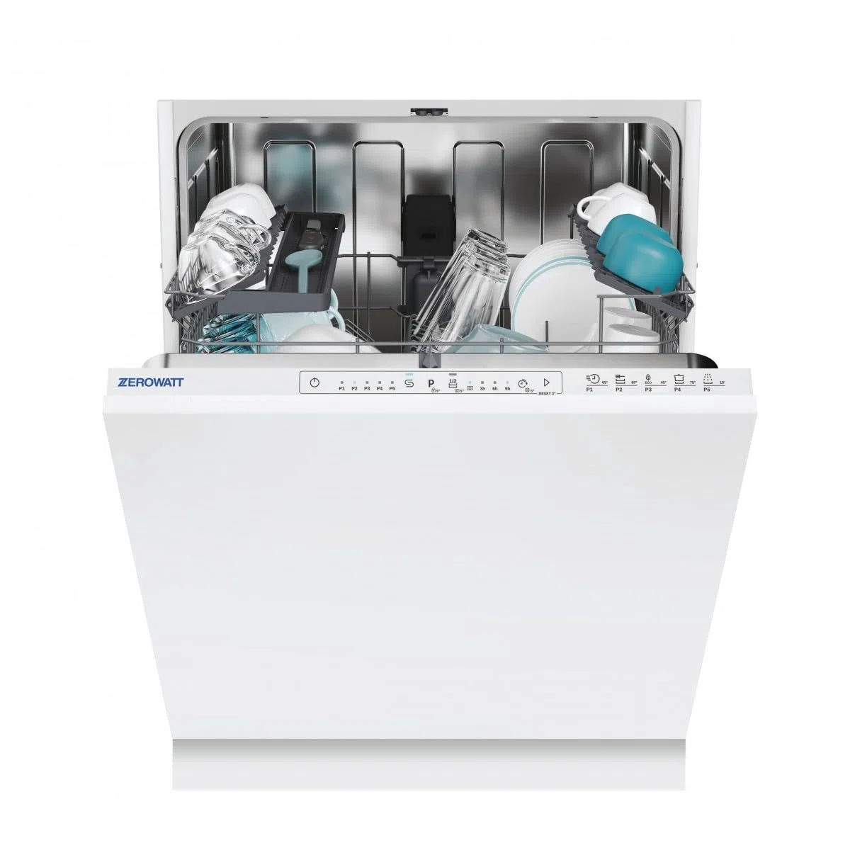 ZEROWATT Lavastoviglie ZWI3E53E0W 13 Coperti Classe Energetica E Da Incasso Profondità 57 Cm