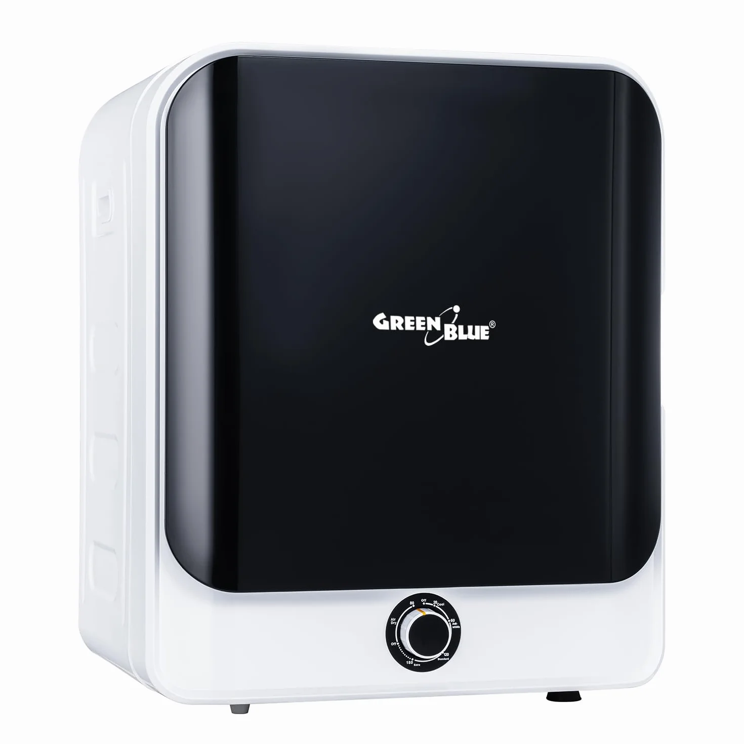 Green Blue GB415 Asciugatrice elettrica a Carica Frontale, Capacità di 3 kg Classe C, 5 programmi, 830 W Dimensioni compatte 49,5 x 46 x 59,5 cm per Spazi Piccoli