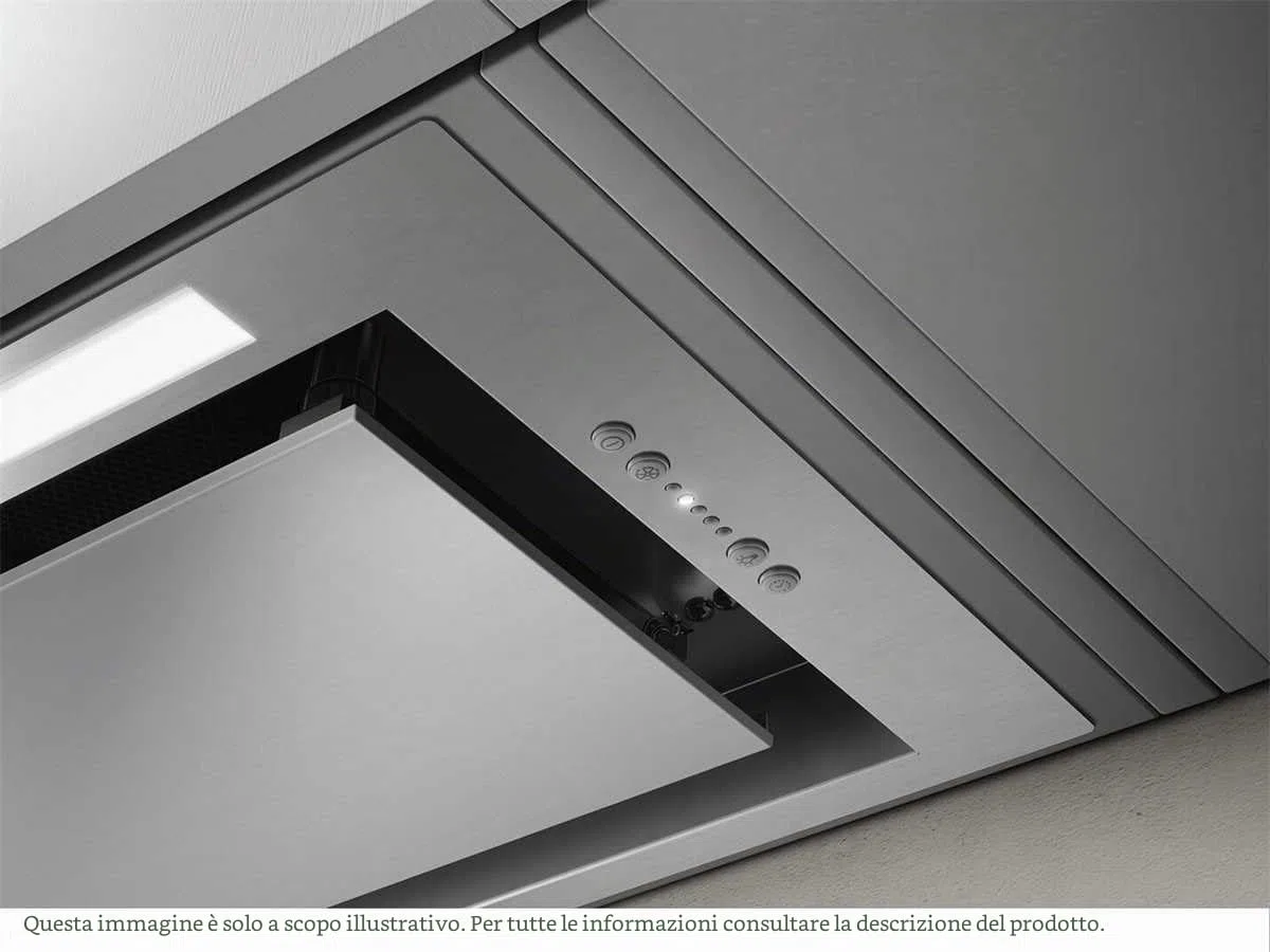 Elica Lane 52 cm Canopy Cooker Hood – Stainless Steel