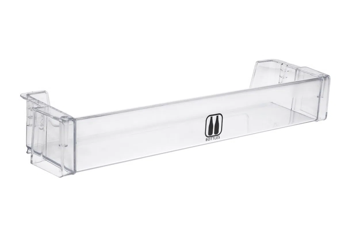 eRicambi®, Balconcino Mensola Portabottiglie per Frigorifero, Compatibile con Whirlpool Bauknecht Hotpoint Ariston, Dimensioni: 432x101x66 (mm) per Modelli: ARGR ART ARZ ARG