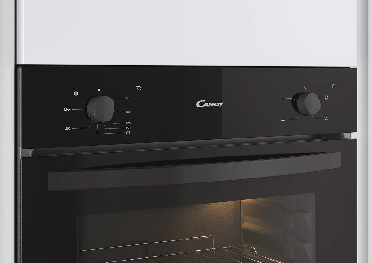 CANDY FCS100N Forno Elettrico 71 Litri, 4 Programmi, Classe Energetica A, 595x595x568 mm, Nero