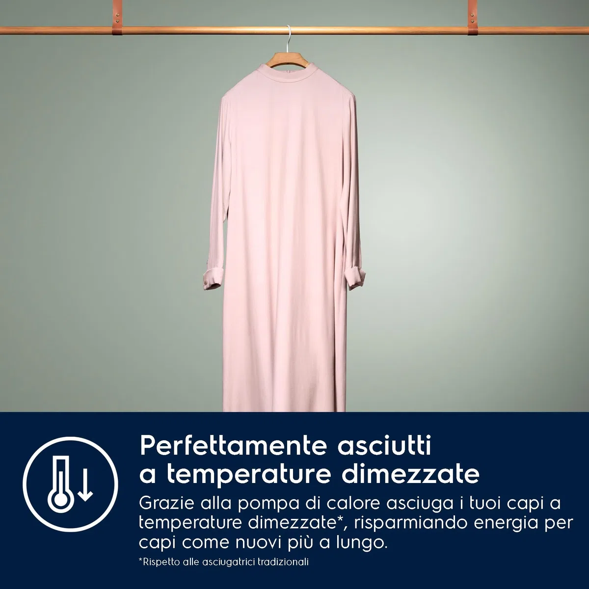 Electrolux Serie 700 DelicateCare, Asciugatrice a Pompa di Calore, 8 kg, EW7H583W, Classe C, 14 Programmi, Tecnologia SensiCare, Motore Inverter, Filtro Easy Flow, 67 dB, 850x596x636 mm