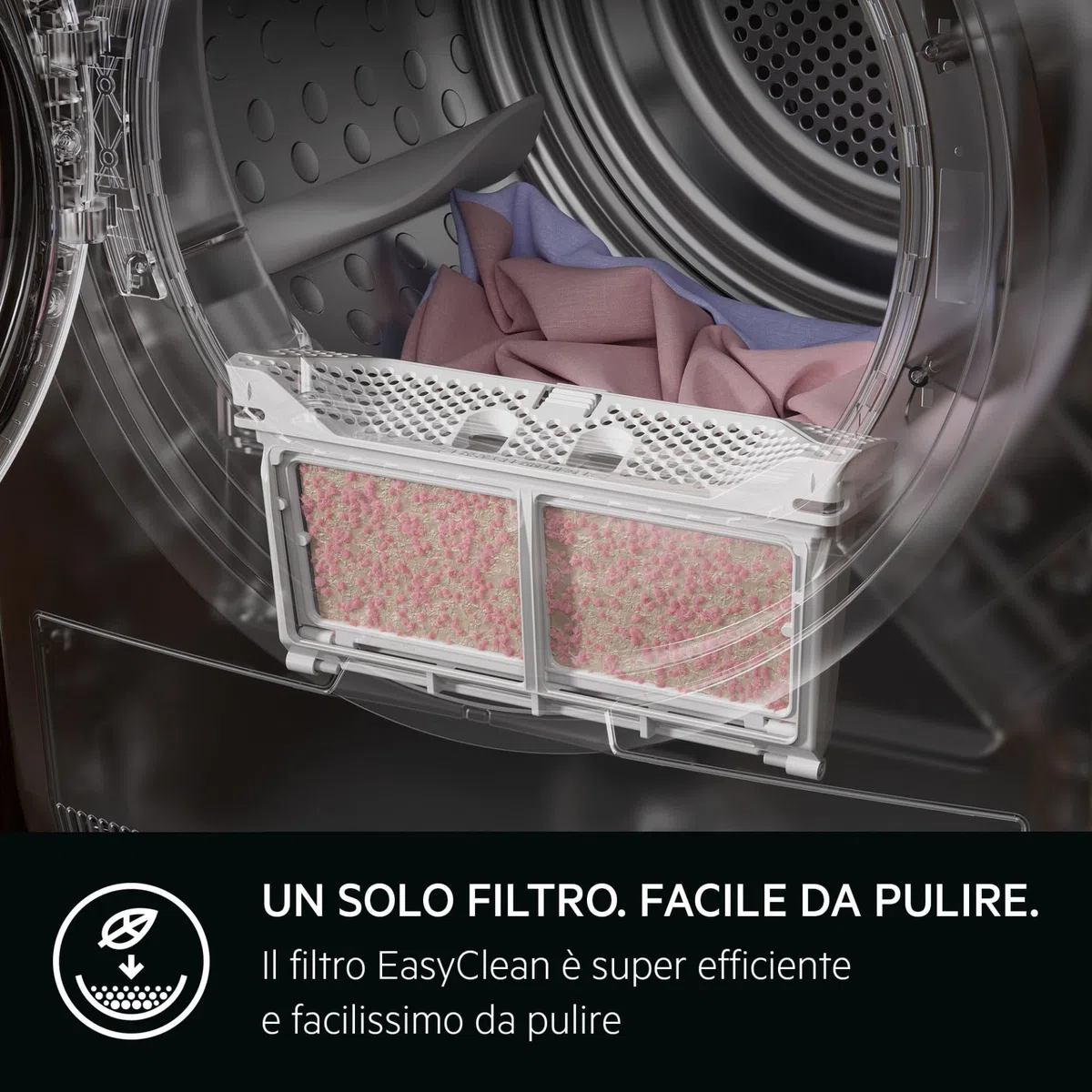 AEG Series 7000 TR7HG8C asciugatrice Libera installazione Caricamento frontale 8 kg Bianco
