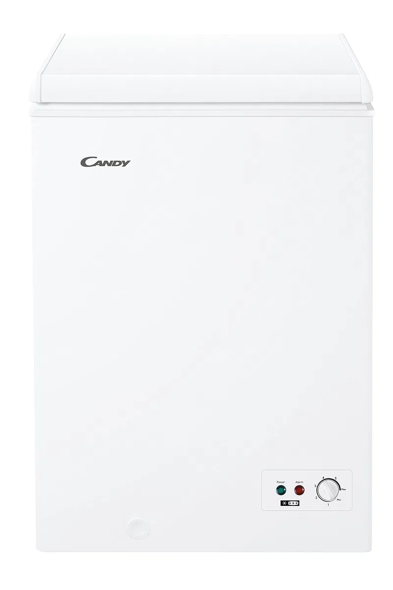 Candy Artico CCHH 100 Congelatore a Pozzetto, 97 Litri, Statico, App hOn, Inventory Assistant, 54,5x49x84,5 cm, Classe F, Bianco