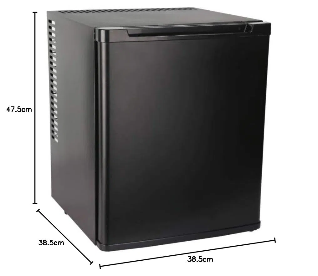 FRIGO BAR CAMERA HOTEL O UFFICIO 28 LITRI CLASSE F (ex Classe A+) TOTALMENTE SILENZIOSO (0Db)