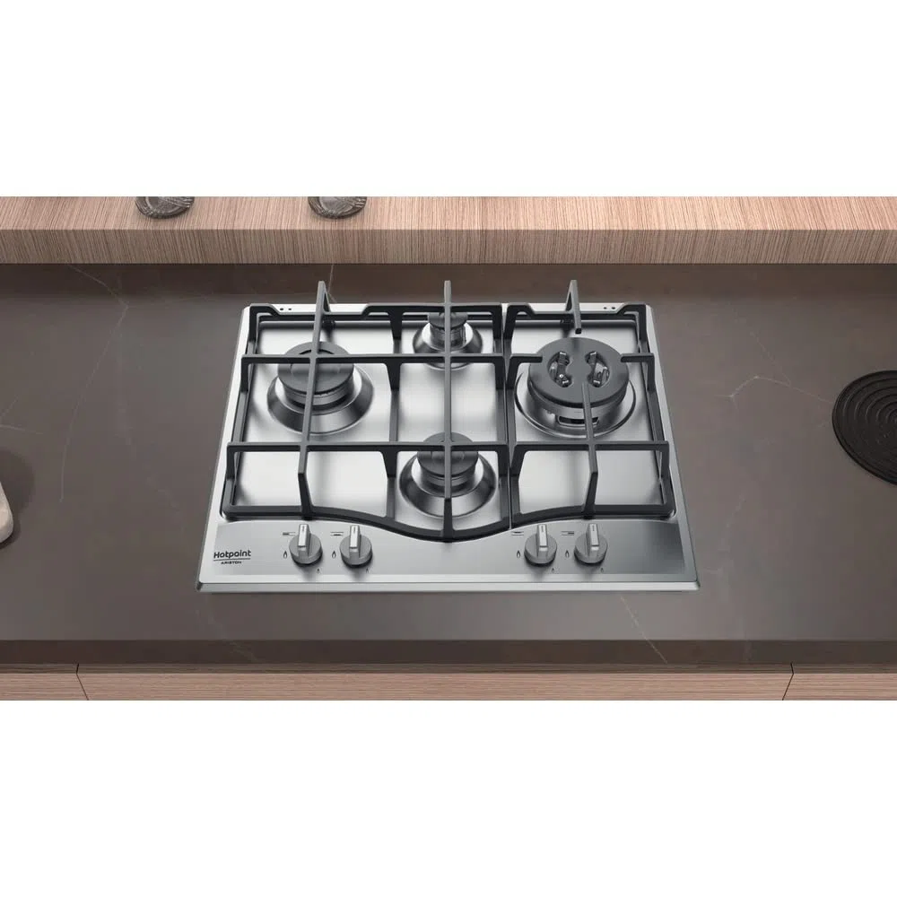 Hotpoint PCN 641 T/IX/HAR piano cottura Acciaio inossidabile Incasso Gas