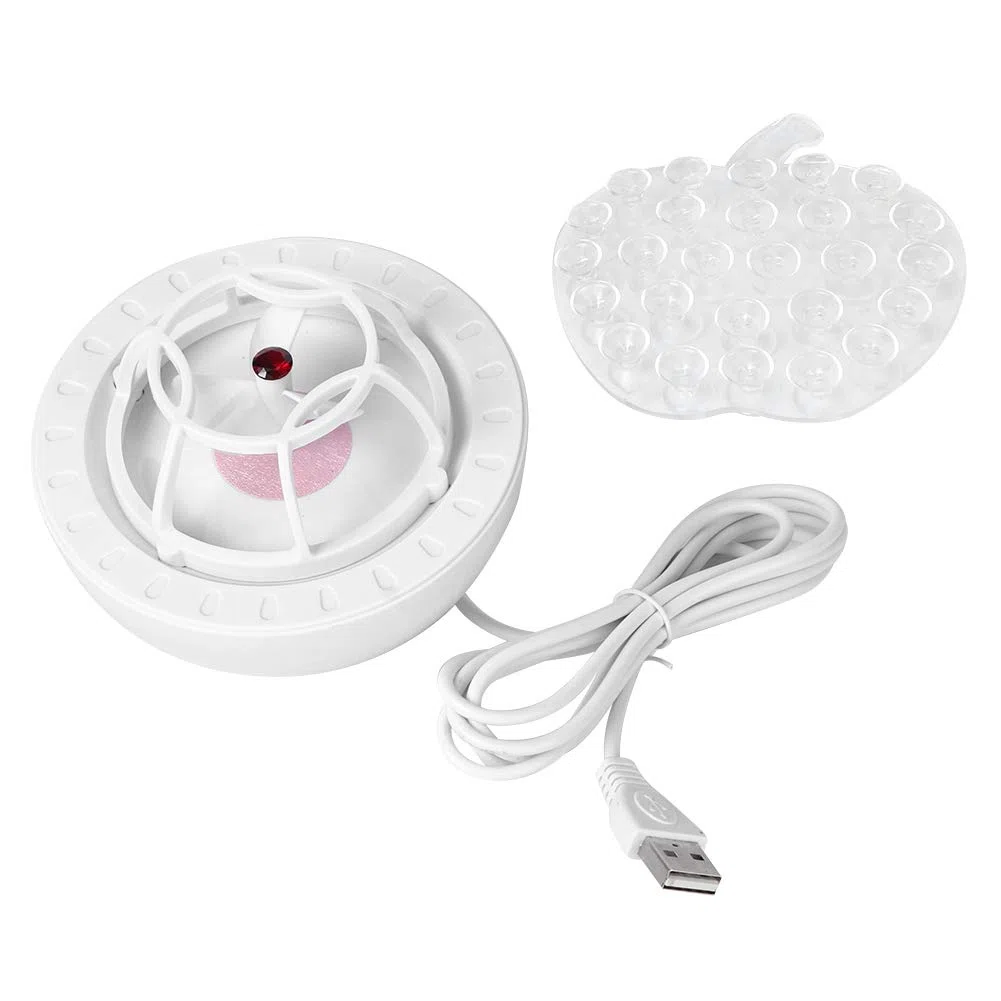 Mini Lavastoviglie Ad Ultrasuoni USB per Lavastoviglie da Cucina Domestica, Multifunzionale e Portatile (Rosso)