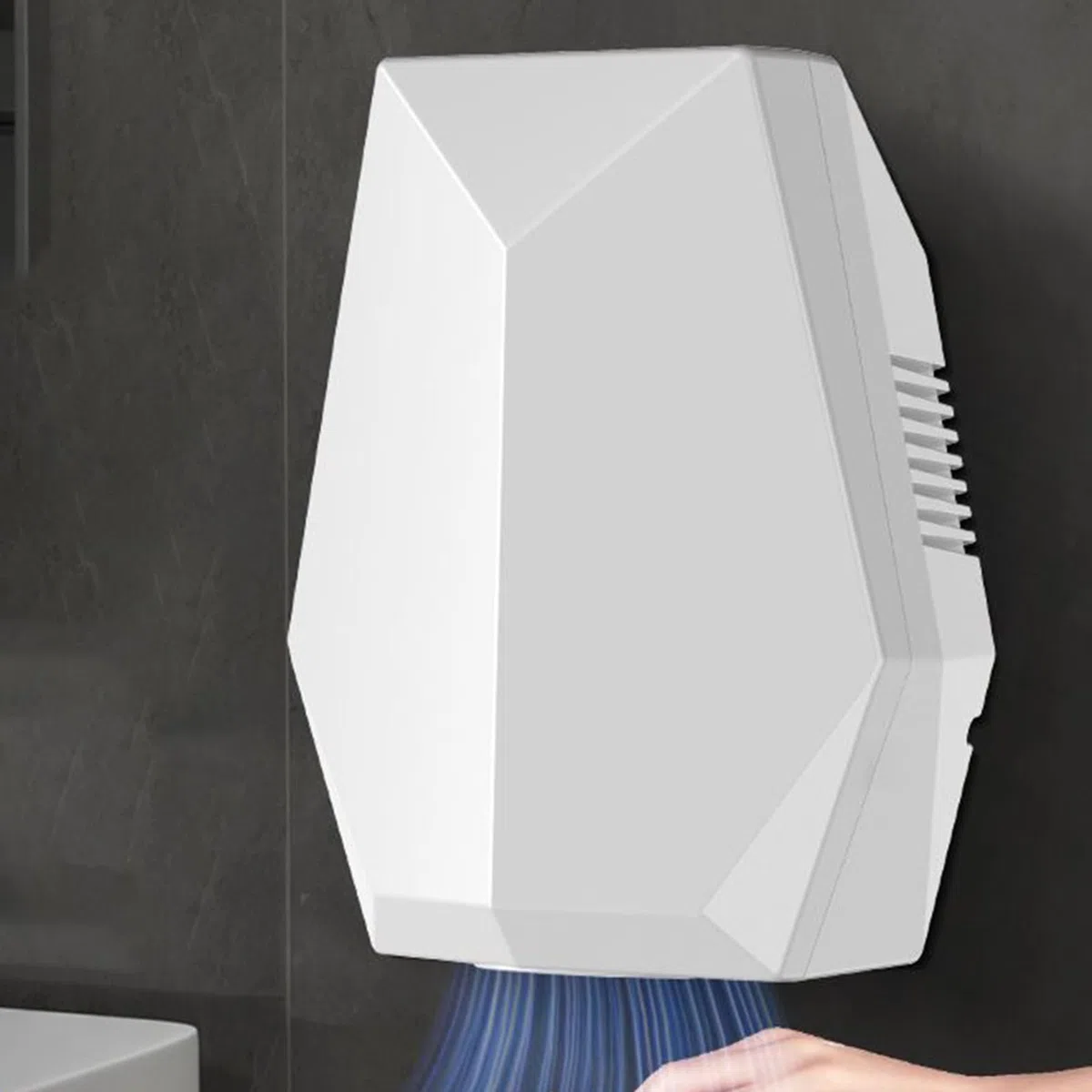 Asciugamani Elettrico | Asciugamani Elettrico Montato A Muro Potente - Dispositivo Automatico Portatile Per Ventilazione Interna Doccia Bagni Hotel Casa