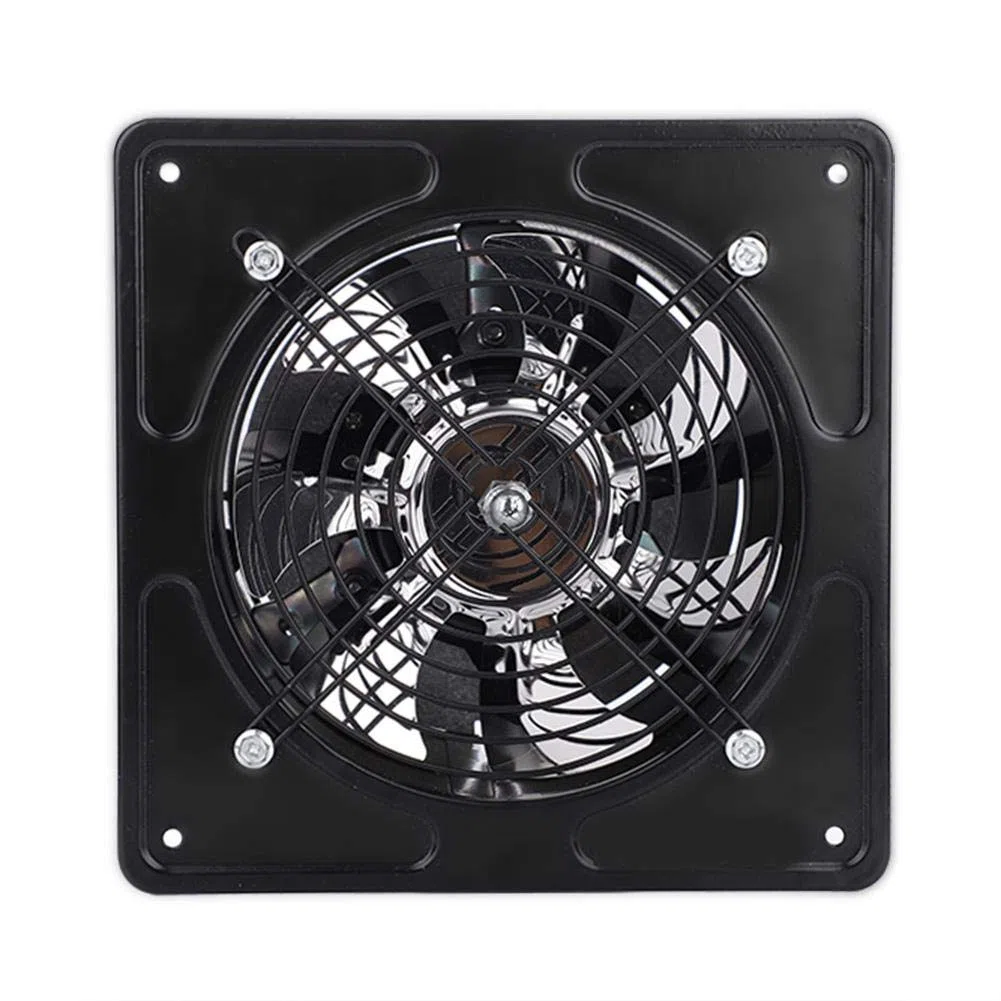 Ventilatore di estrazione da 6 pollici, estrattore d'aria, ventilazione da parete, silenzioso, bagno, garage, 40 W, 220 V, ventilo 1100 m³/h, flusso d'aria e 50~60 dBA