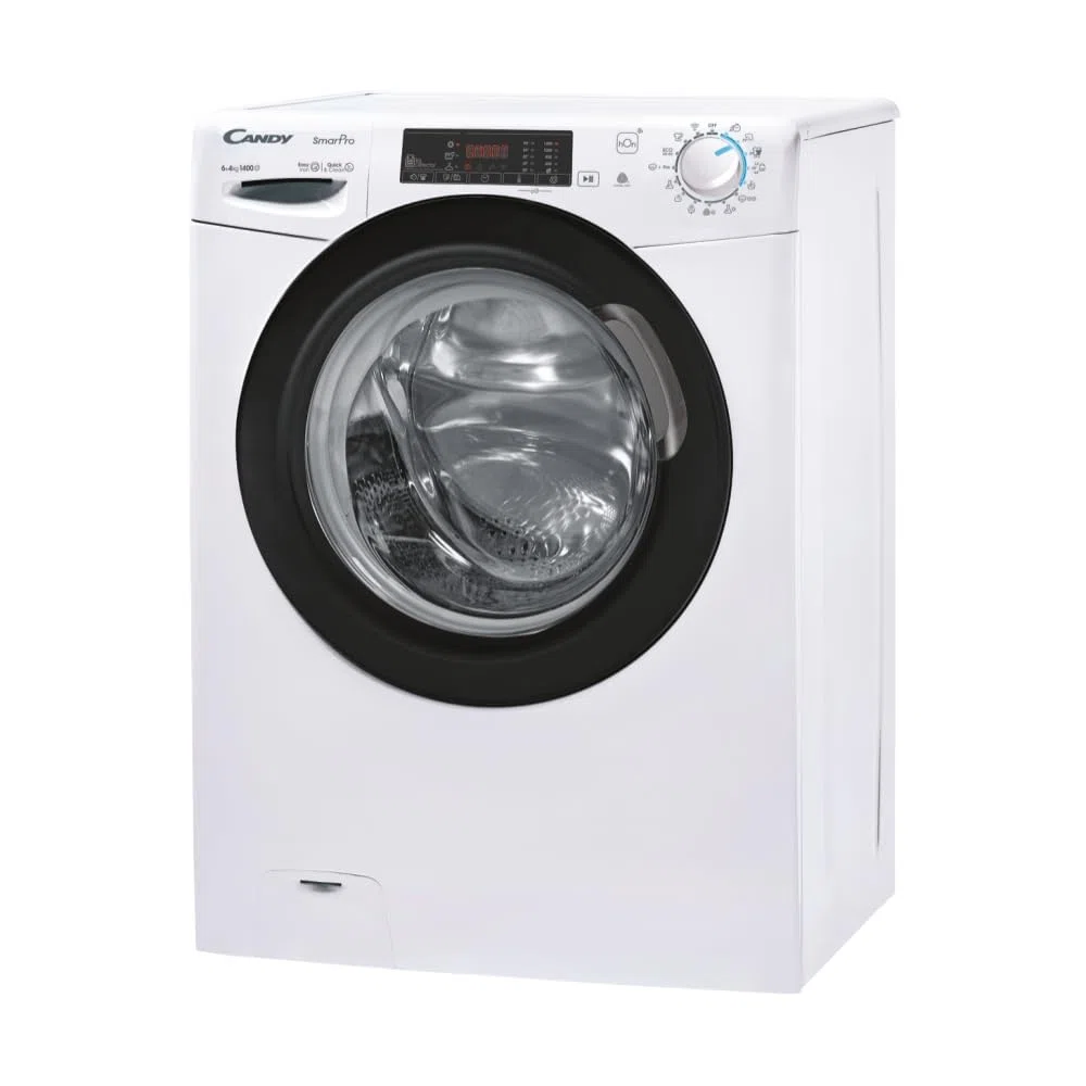 CSHW4645TWB3/1-S - Lavasciuga 6+4 kg, 1400 giri/min, Vapore, Slim (45 cm) Classe energetica E