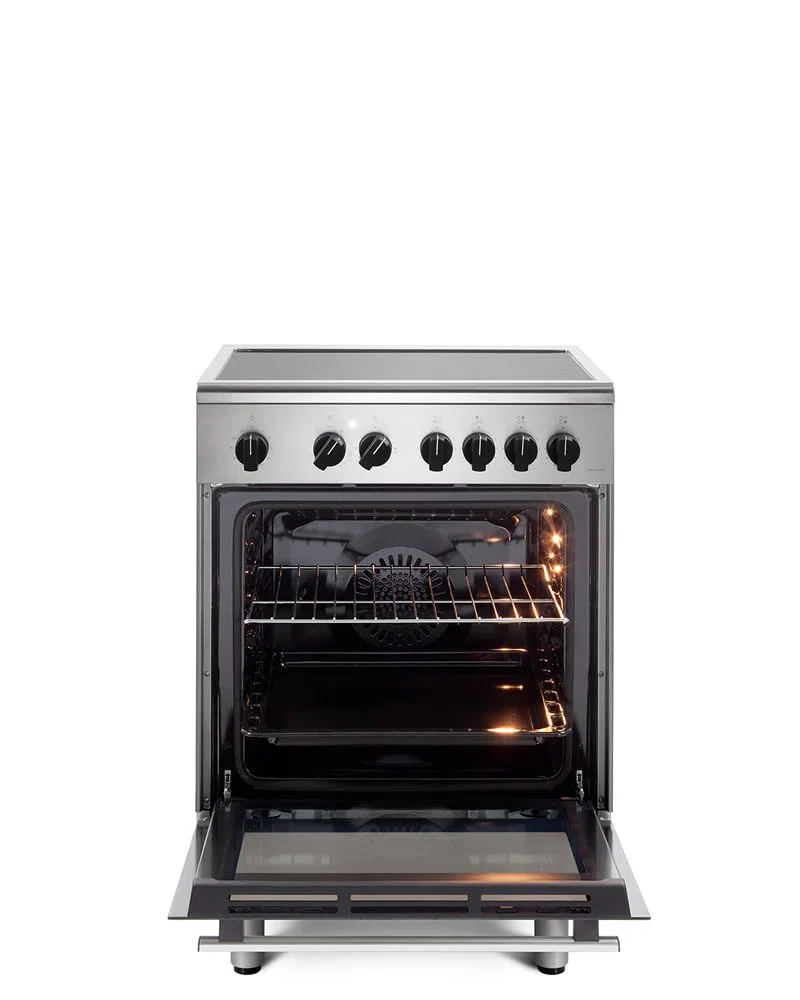 DMX64INL - Cucina induzione con forno elettrico, 60x60 cm, Inox