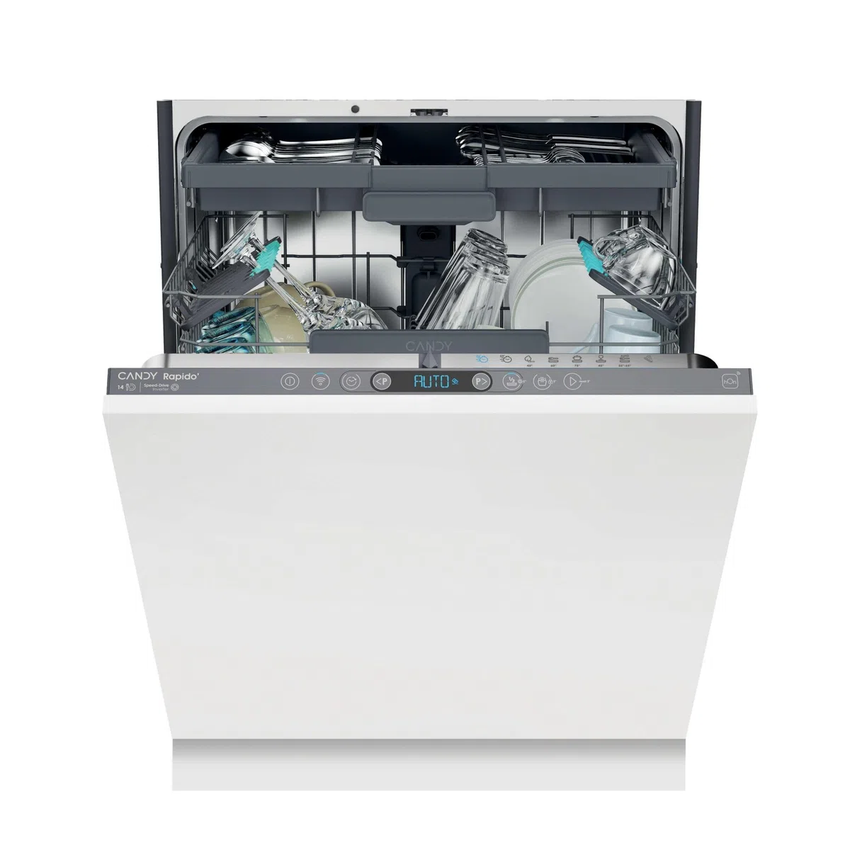 CI4B4F1A - Lavastoviglie da Incasso 14 coperti, a Scomparsa Totale, WiFi, Classe energetica B
