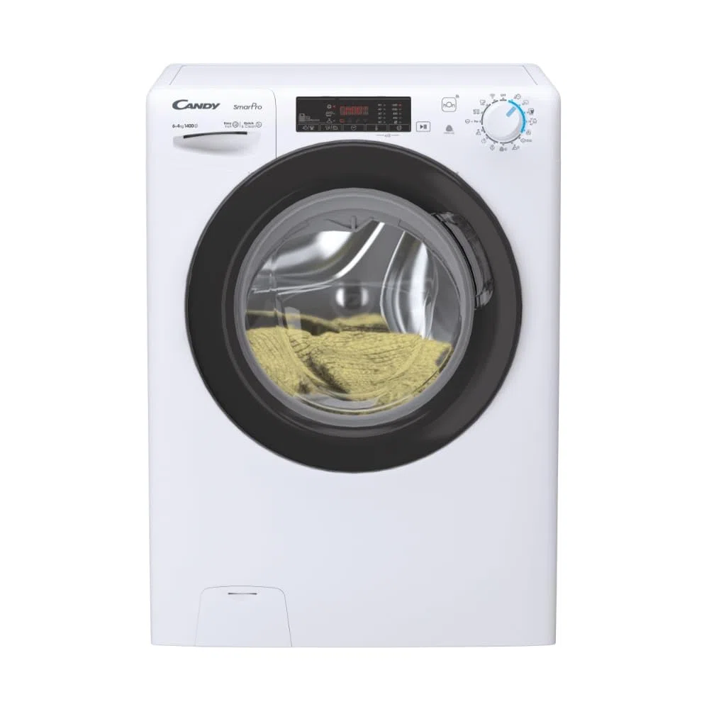 CSHW4645TWB3/1-S - Lavasciuga 6+4 kg, 1400 giri/min, Vapore, Slim (45 cm) Classe energetica E