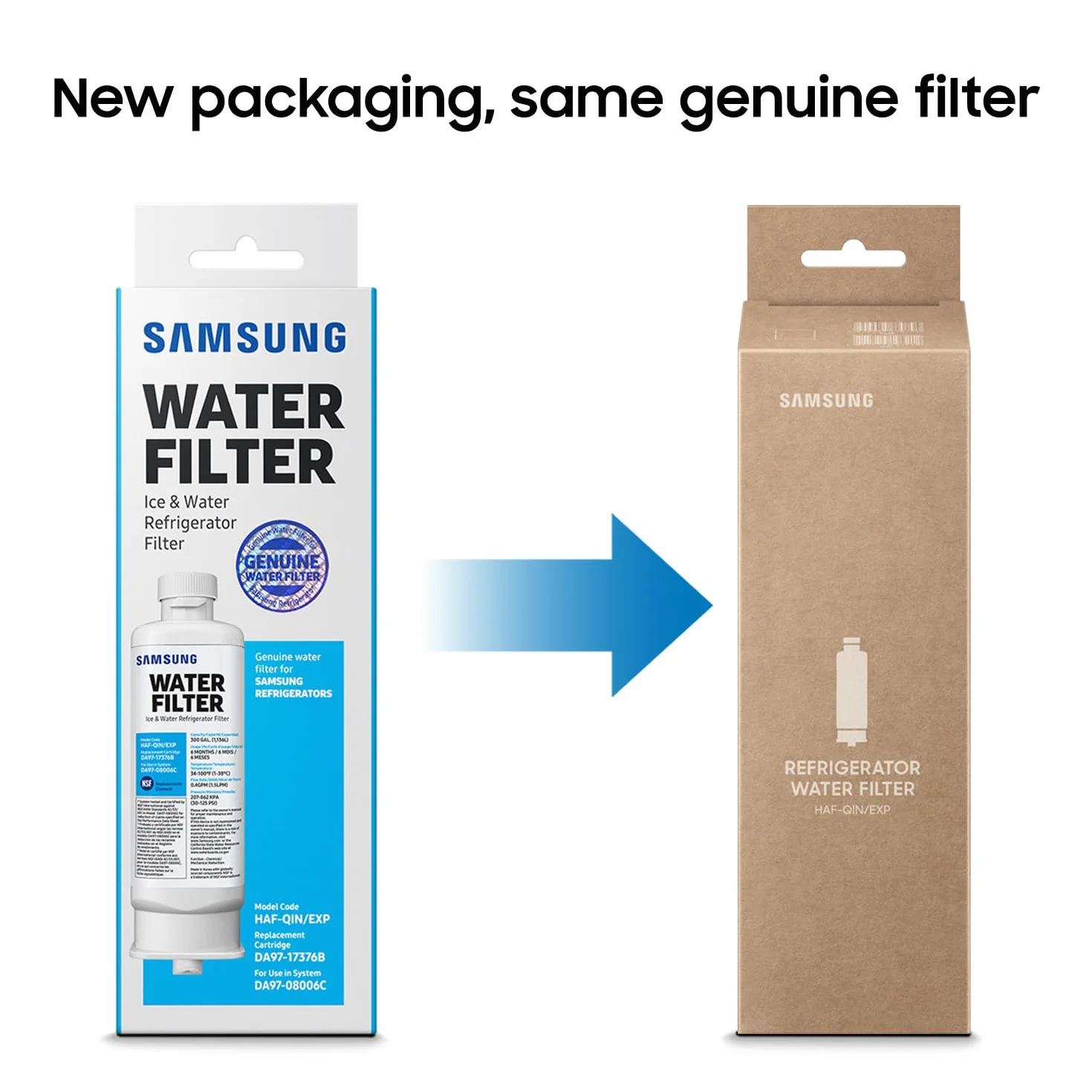 SAMSUNG Filtro acqua frigorifero HAF-QIN/EXP DA97-17376B