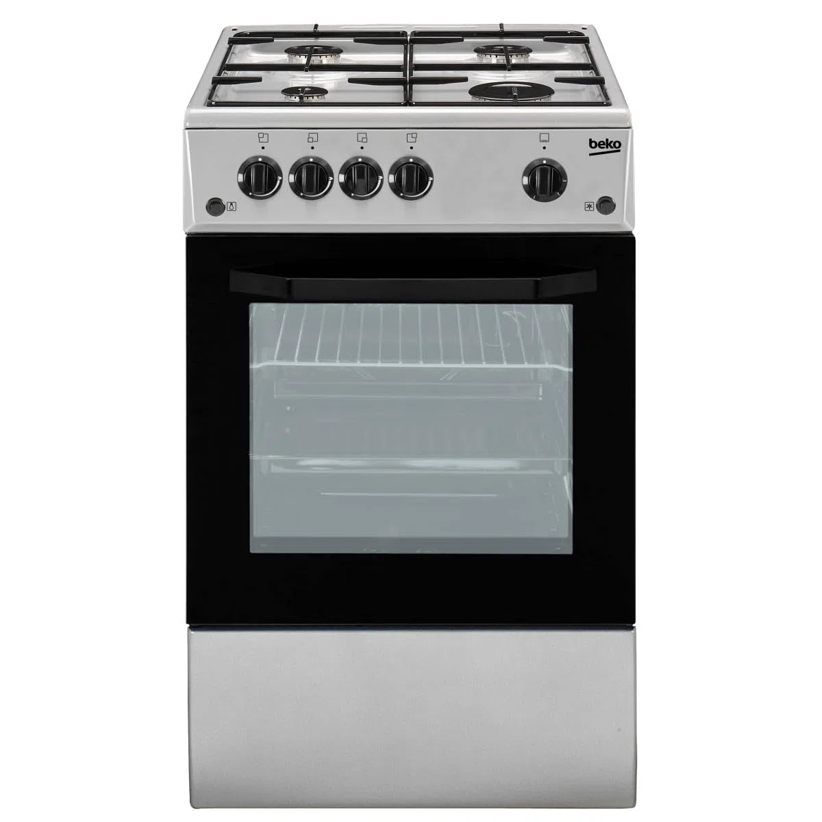 Beko CSG42011FS Piano cottura a gas Argento Libera installazione