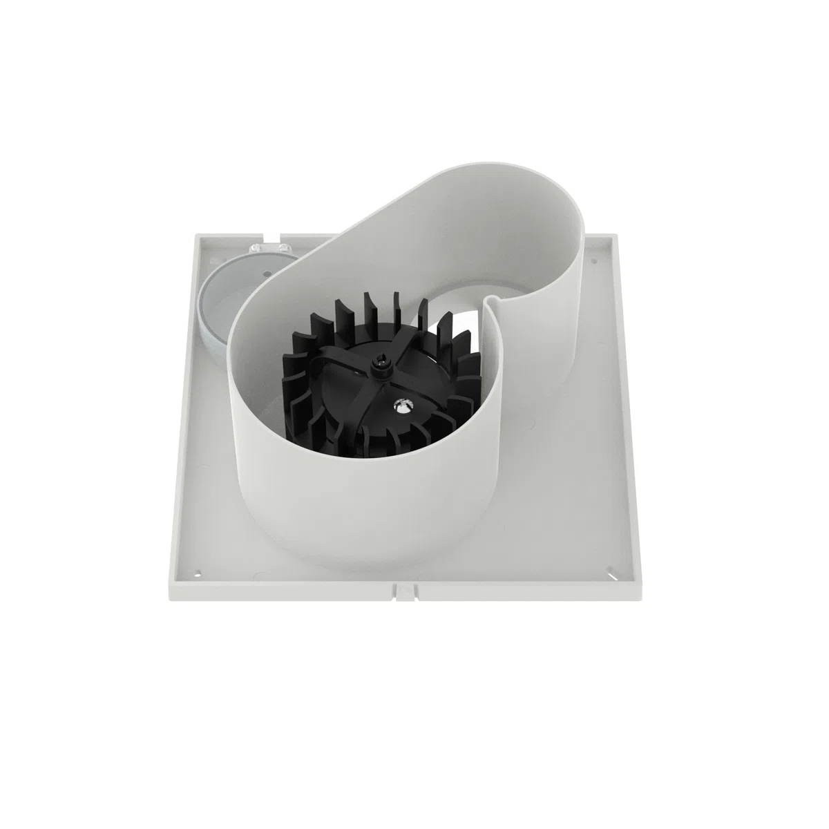 Plikc - Aspiratore centrifugo Ario Q Membrana Mylar anti ritorno Foro Ø100 adattabile Ø80-90