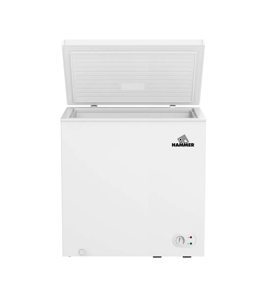 Congelatore a Pozzetto HAMMER 210LT Indipendente HC258CNEWH, CLASSE E 81,4x55,4x85,2cm BIANCO