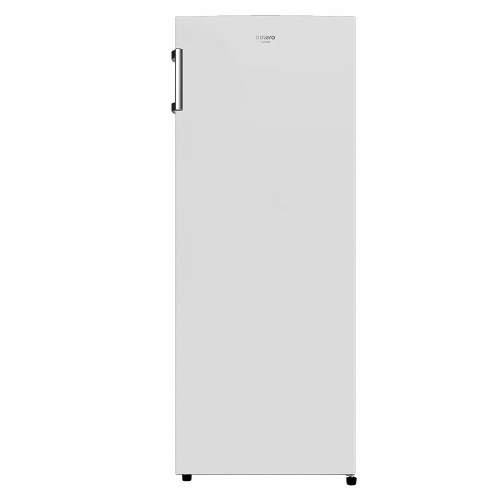 Cecotec Frigorifero 1 Porta Bolero CoolMarket 1D 242 White, 242 Litri, Altezza 143,4 cm, Risparmio Energetico, Funzione Auto Defrost, Cassetto per Prodotti Freschi, Porta Reversibile, Bianco