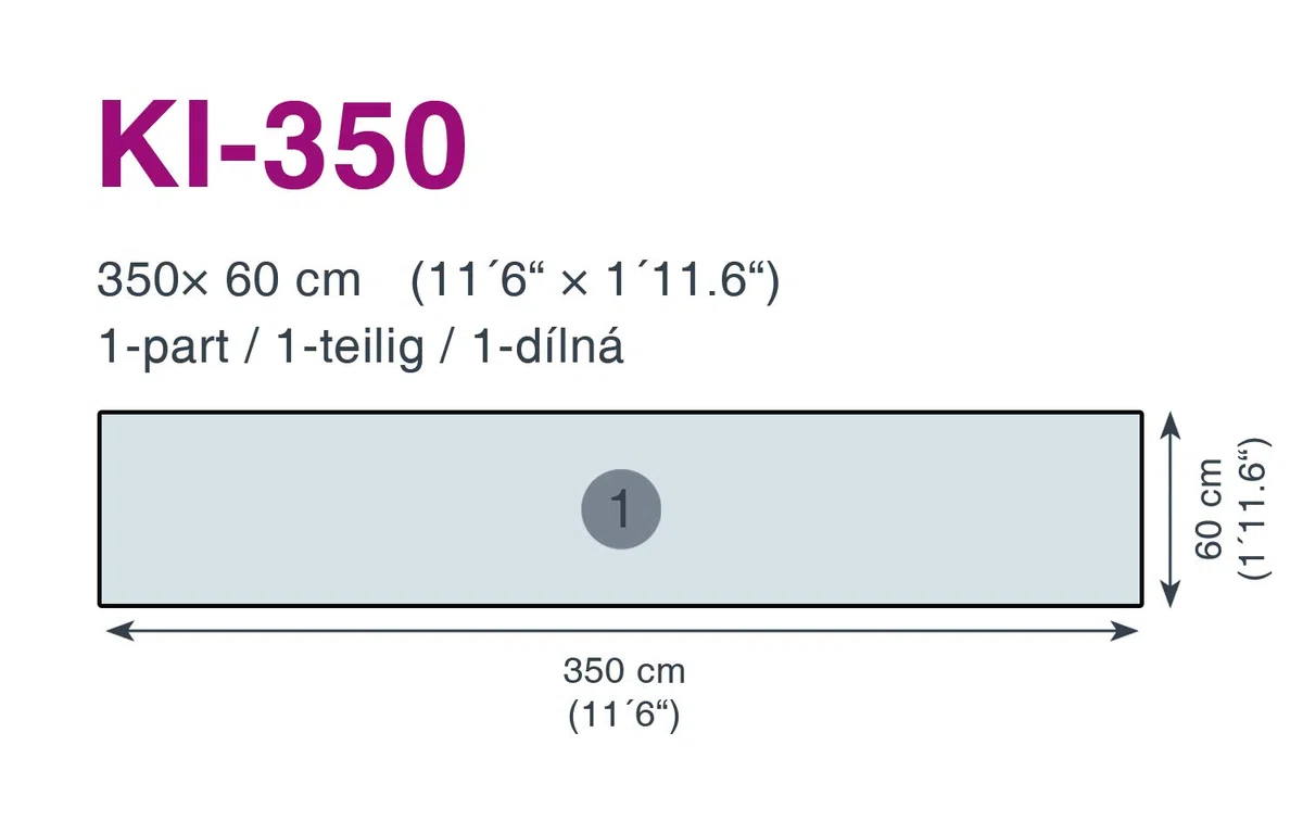 Paraschizzi auto-adesiva per la cucina ZEN 350 x 60 cm | Resistente all’acqua | QUALITA‘ PREMIUM