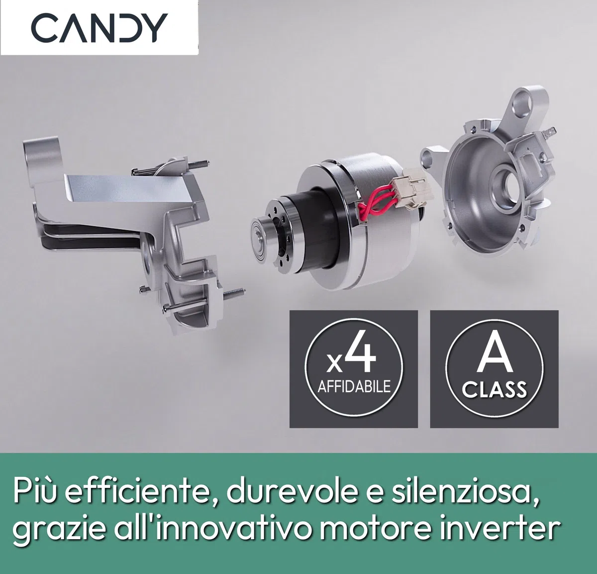Candy RapidÓ Lavatrice Slim 7 Kg, Libera Installazione, Carica Frontale, Classe A, 1200 Giri, 9 Programmi Rapidi, Funzione Vapore, Wi-Fi + BLE e App hOn, 60 x 45 x 85 cm, Bianca - RO4 1274DWMST/1-S