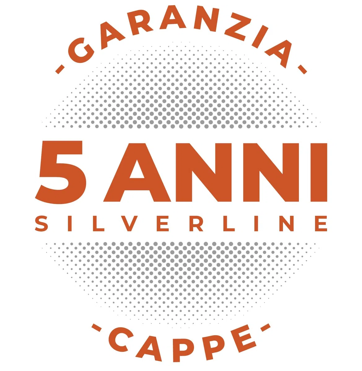Cappa a Isola Silverline 4110.9.733.02 Capacità 636 m3, 5 velocità, controllo digitale, rumorosità max 69 db(A), illuminazione LED 2X3W, indicatore di pulizia, drop control