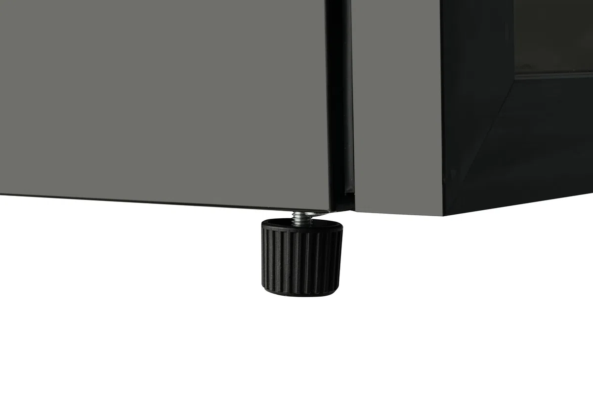 METRO Professional Cantinetta Refrigerata per Vino GWC2052, Acciaio Inox/vetro, 49 x 57.5 x 85.5 cm, 52 bottiglie, 126 L, Termostato Digitale