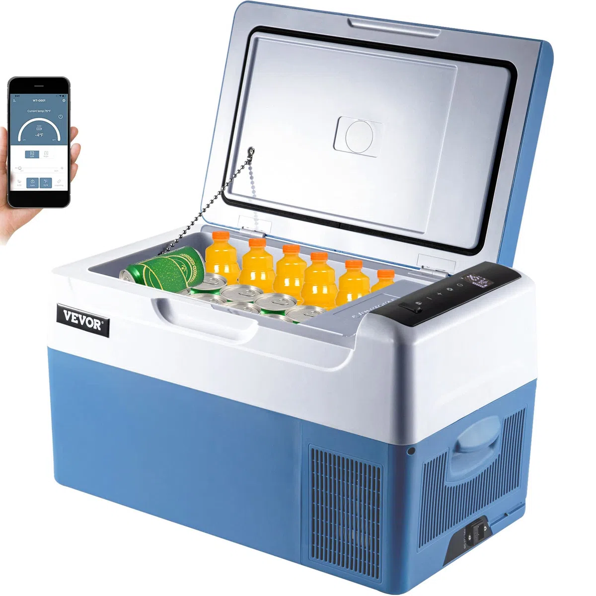 VEVOR - Frigo portatile elettrico per mantenere la freschezza di bevande e birre in campeggio e camion (22 L)