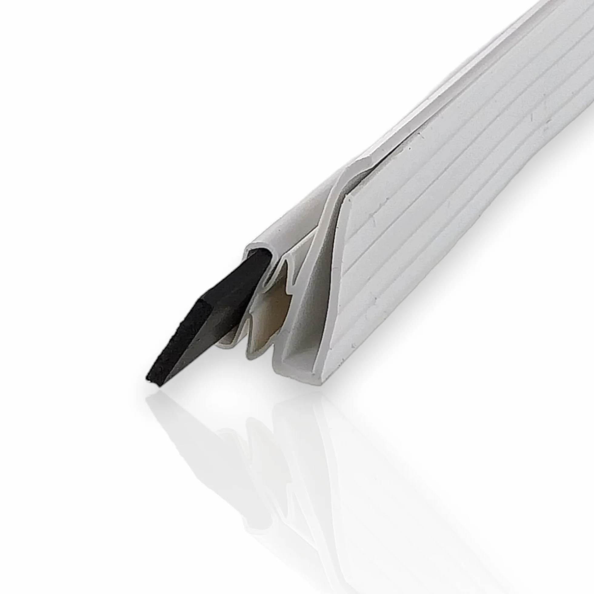 DL-pro - Set di guarnizioni magnetiche universali per porta, 1300 x 700 mm, in gomma, per avvitamento nel frigorifero, combinazione frigorifero-congelatore (senza adesivo)