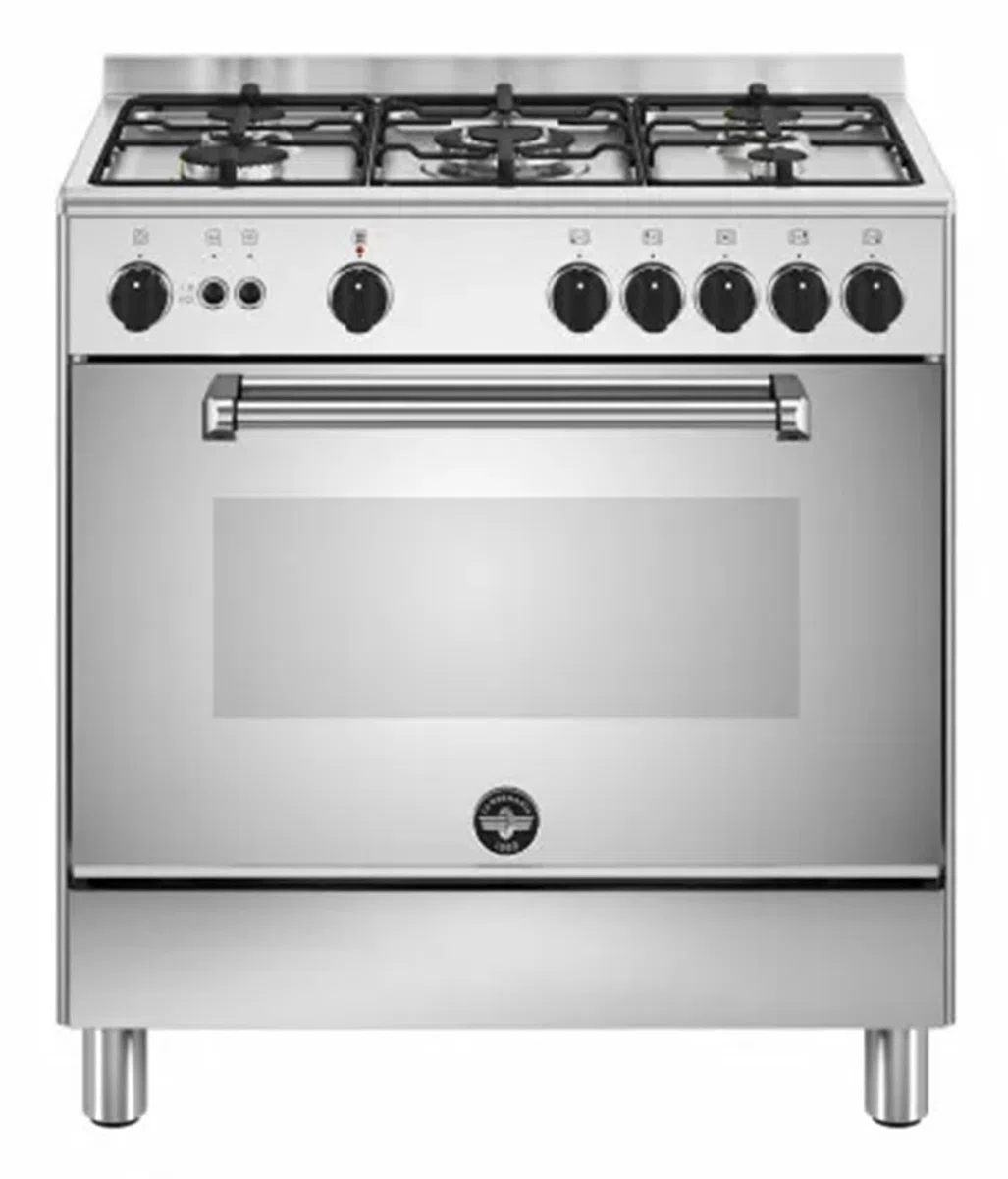 AMN855GXV/24 Americana Cucina a gas con forno a gas 80x50 cm colore Inox, Classe energetica A