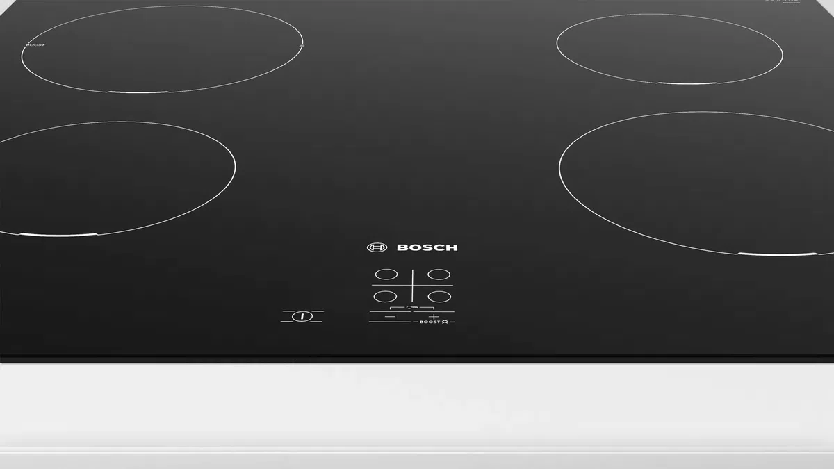 BOSCH SERIE 2 PUG611AA5E 60 CM ZONA PLACA DE INDUCCIÃ“N 4 ZONA(S)