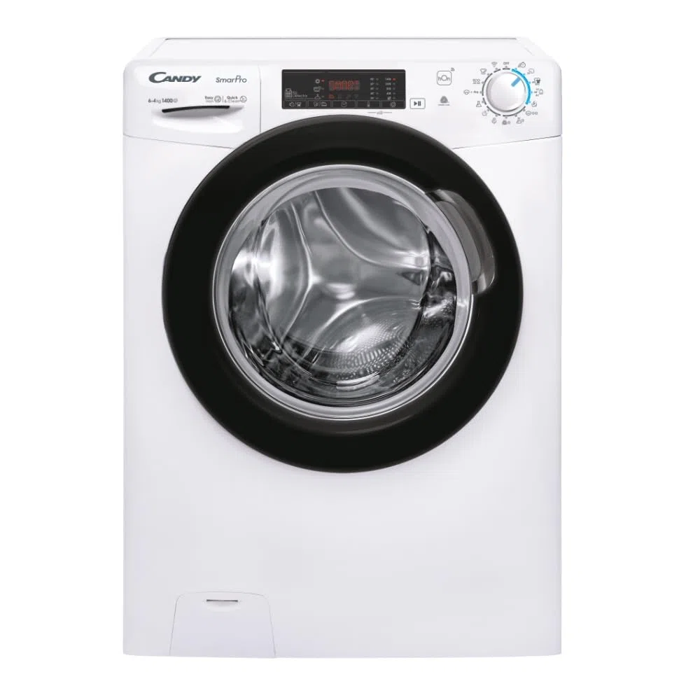 CSHW4645TWB3/1-S - Lavasciuga 6+4 kg, 1400 giri/min, Vapore, Slim (45 cm) Classe energetica E