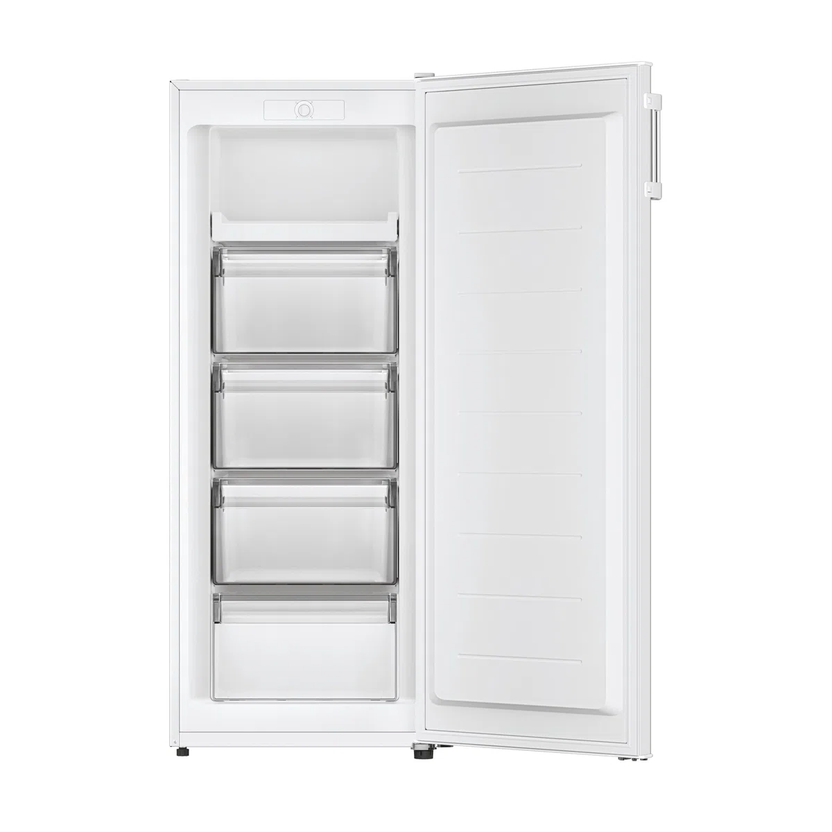 CANDY, Upright, CUQS 513EWH, Congelatore, Libera Installazione, 163 Litri, 38 dB, Bianco, AxLxP 138x54,5x56,5 cm [Classe di efficienza energetica E]