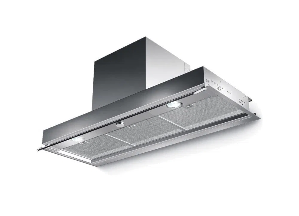 Faber - Cappa ad incasso IN-NOVA SMART X A90 finitura acciaio da 90cm
