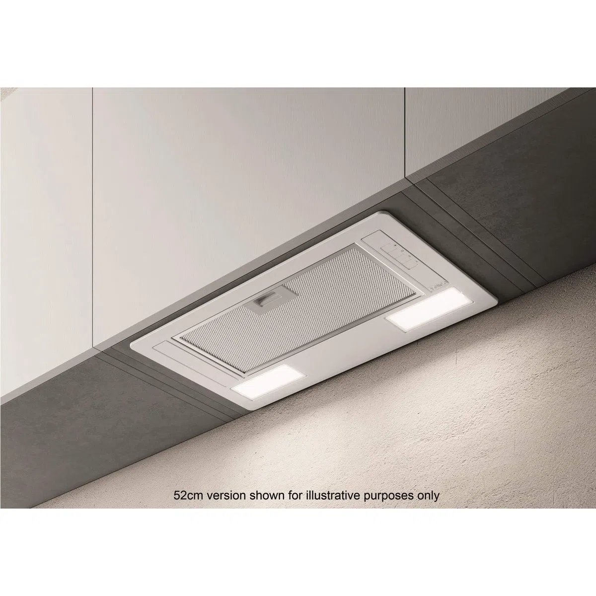 Elica Cappa da cucina Deluxe da 74 cm, colore: bianco