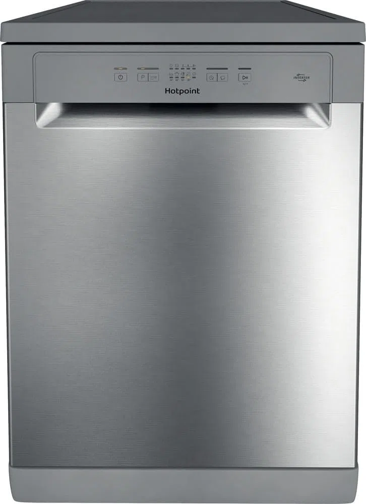 Hotpoint Ariston - Lavastoviglie 14 coperti, 60 cm, Inox [Classe efficienza energetica] - H2F HL626 X