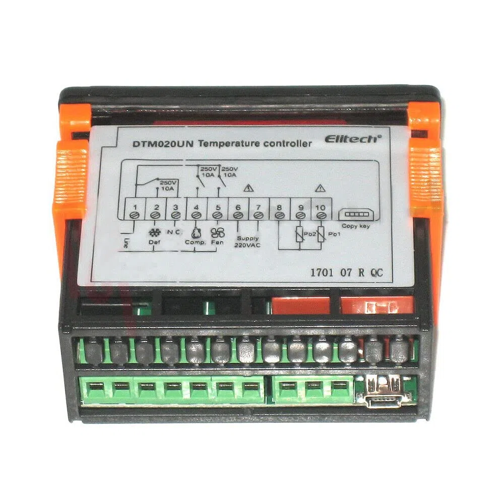 G GRIMALDI TERMOSTATO DIGITALE ETC-974 REGOLATORE ELETTRONICO 230V DA INCASSO ELITECH