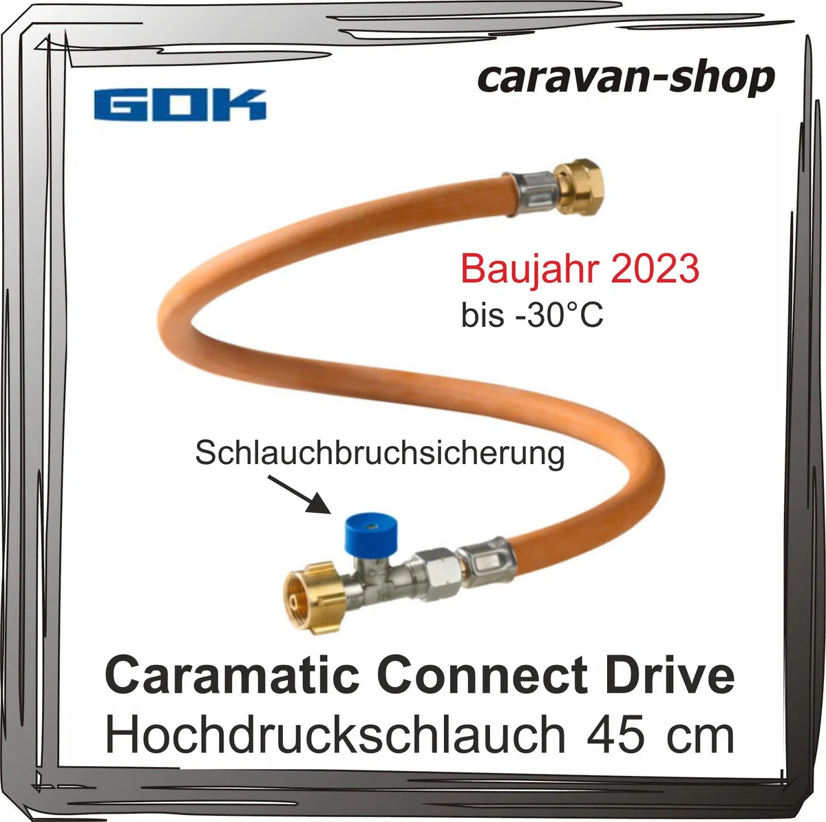 GOK Caramatic Slang G12 M20x1.5 45cm SBS