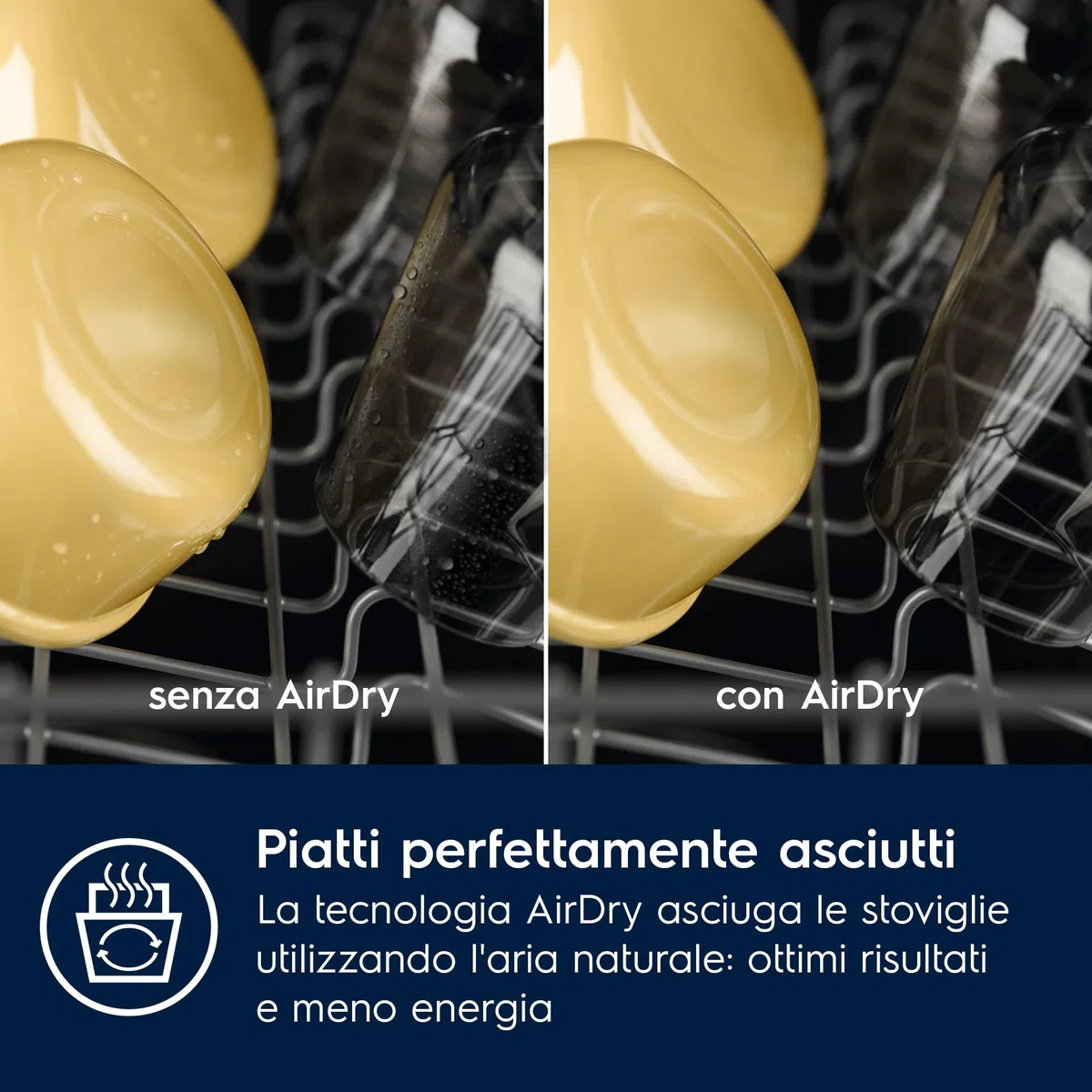 Electrolux ESS68400SX Lavastoviglie Libera Installazione, 14 Coperti, Serie 600 SatelliteClean, Cassetto Posate MaxiFlex, AirDry, ExtraHygiene, SoftSpikes, 850x598x622 mm, Classe C, Acciaio Inox